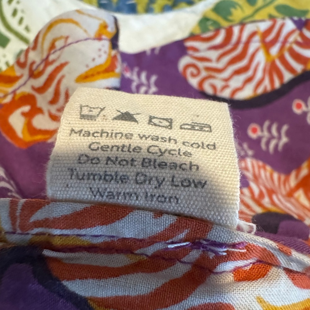 NWT PRINTFRESH Now or Later Tiger Queen skirt in purple/brown/black, size M - Picture 9 of 11